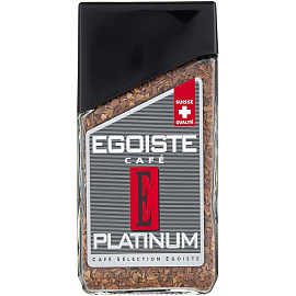 Кофе растворимый сублимированный Egoiste Platinum 100 г (стеклянная банка) фото Кофе растворимый сублимированный Egoiste Platinum 100 г (стеклянная банка)