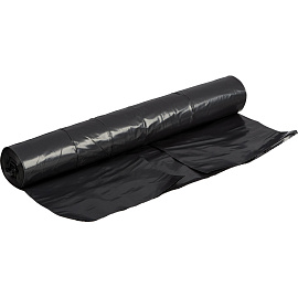 Мешки для мусора Концепция быта 160 л черные (ПВД 80 мкм, 10 штук)