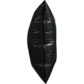 Мешки для мусора Концепция быта 160 л черные (ПВД 80 мкм, 10 штук)