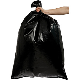 Мешки для мусора Amigo 200 л черные (ПВД 100 мкм, 10 штук)