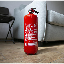 Огнетушитель порошковый Пожтехника ОП-2(з) Миг (АВСЕ, 2А 55В СЕ, ЗПУ- стеклонаполненный полиамид)