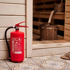 Огнетушитель порошковый Пожтехника ОП-4(з) Миг (АВСЕ, 2А 70В СЕ, ЗПУ-стеклонаполненный полиамид, 111-05)