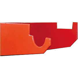 Кронштейн Пожтехника настенный для огнетушителей Миг металлический фото Кронштейн Пожтехника настенный для огнетушителей Миг металлический