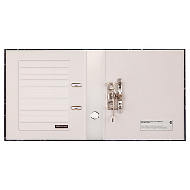 Папка-регистратор OfficeSpace, 70мм, мрамор, черная фото Папка-регистратор OfficeSpace, 70мм, мрамор, черная