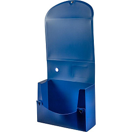 Короб архивный пластик Attache на кнопке 245x120x330 мм синий до 1200 листов