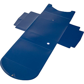 Короб архивный пластик Attache на кнопке 245x120x330 мм синий до 1200 листов