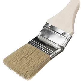 Кисть малярная радиаторная Matrix из натуральной щетины 50x15 мм (83846) фото Кисть малярная радиаторная Matrix из натуральной щетины 50x15 мм (83846)