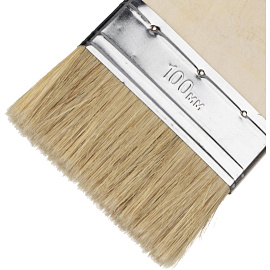 Кисть малярная плоская Stayer из натуральной щетины 100 мм (0101-100)
