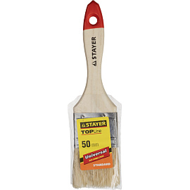 Кисть малярная плоская Stayer из натуральной щетины 50 мм (0101-050)