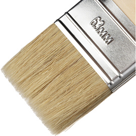 Кисть малярная плоская Stayer из натуральной щетины 63 мм (0101-063)
