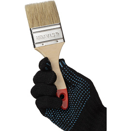 Кисть малярная плоская Stayer из натуральной щетины 63 мм (0101-063)