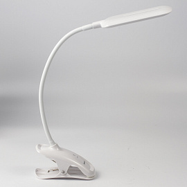 Настольная лампа / светильник SONNEN BR-819C, на прищепке, светодиодная, 8 Вт, белый, 236667
