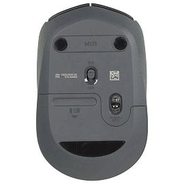 Мышь беспроводная Logitech M171 черная (910-004643/910-004424)