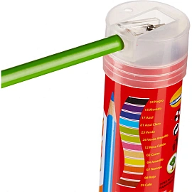 Карандаши цветные Kores Kolores 12 карандашей 12 цветов трёхгранные