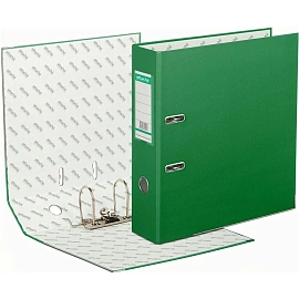 Папка-регистратор Bantex (Attache Selection) Economy Plus 80 мм зеленая бумвинил/бумага