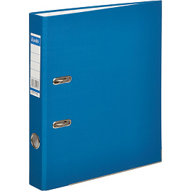 Папка-регистратор Bantex (Attache Selection) Economy Plus 50 мм синяя бумвинил/бумага с защитным уголком