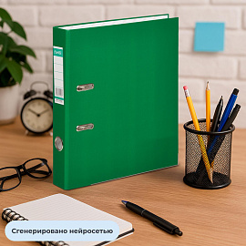 Папка-регистратор Bantex (Attache Selection) Economy Plus 50 мм зеленая бумвинил/бумага