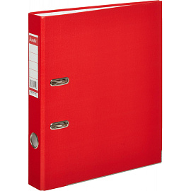 Папка-регистратор Bantex (Attache Selection) Economy Plus 50 мм красная бумвинил/бумага с защитным уголком