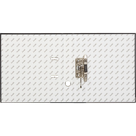 Папка-регистратор Bantex (Attache Selection) Economy Plus 50 мм черная бумвинил/бумага