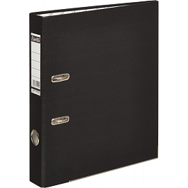 Папка-регистратор Bantex (Attache Selection) Economy Plus 50 мм черная бумвинил/бумага