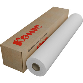 Бумага широкоформатная ProMega engineer Bright white (80 г/кв.м, длина 150 м, ширина 841 мм, диаметр втулки 76 мм)