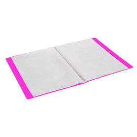 Папка 20 вкладышей BRAUBERG "Neon", 16 мм, неоновая розовая, 700 мкм, 227450 фото Папка 20 вкладышей BRAUBERG "Neon", 16 мм, неоновая розовая, 700 мкм, 227450