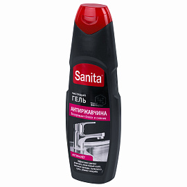 Средство для сантехники моющее Санита 0.5 кг для уборки туалета и ванной/для чистки ванн и душевых