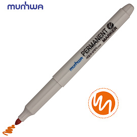 Маркер перманентный MunHwa оранжевый, пулевидный, 1,5мм фото Маркер перманентный MunHwa оранжевый, пулевидный, 1,5мм