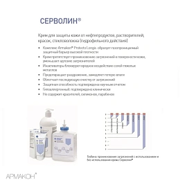 Крем Армакон Серволин гидрофильный с дозатором 1 л (1161)