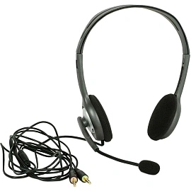 Гарнитура проводная Logitech Stereo Headset H110 (981-000271)