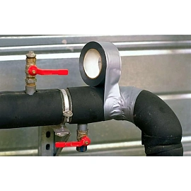 Клейкая лента сантехническая Unibob для труб серая 48 мм х 10 м толщина 130 мкм