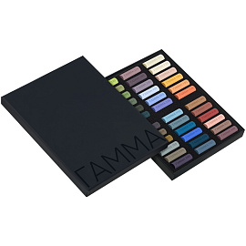 Пастель художественная Гамма, 36 цветов, "Пейзаж", палитра В. Татаринова, картон. упак.