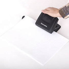 Дырокол BRAUBERG "SUPER", до 30 листов, черный, 272744 фото Дырокол BRAUBERG "SUPER", до 30 листов, черный, 272744