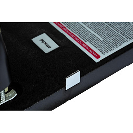 Дырокол мощный Attache до 150 листов чёрный/серый