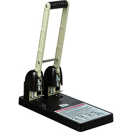 Дырокол мощный Attache до 150 листов чёрный/серый