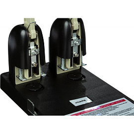 Дырокол мощный Attache до 150 листов чёрный/серый