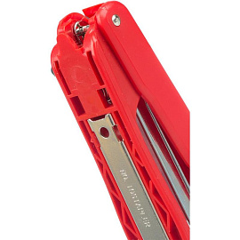 Степлер Комус Prima до 12 листов красный (скобы № 10, с антистеплером)