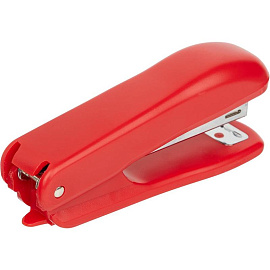 Степлер Комус Prima до 12 листов красный (скобы № 10, с антистеплером)