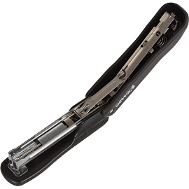 Степлер Комус Prima до 12 листов черный (скобы № 10, с антистеплером)