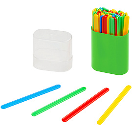 Счетные палочки Стамм 50 штук в пенале фото Счетные палочки Стамм 50 штук в пенале