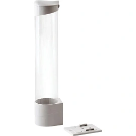 Держатель стаканов для кулера на магните белый