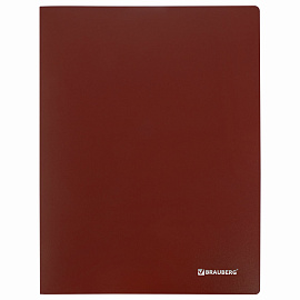 Папка 20 вкладышей BRAUBERG "Office", красная, 0,5 мм, 271325 фото Папка 20 вкладышей BRAUBERG "Office", красная, 0,5 мм, 271325