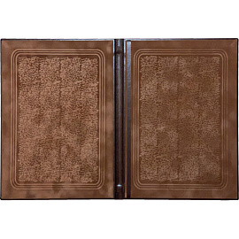 Папка адресная ЛВ+ А4 коричневая
