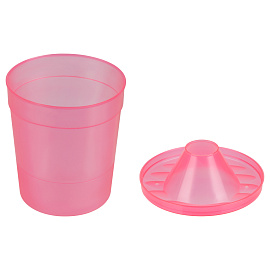 Стакан-непроливайка СТАММ "Большой Creative", ассорти