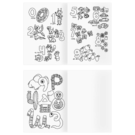 Раскраска А4, 8 стр., ТРИ СОВЫ "Любимая раскраска