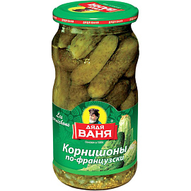 Корнишоны Дядя Ваня по-французски 460 г