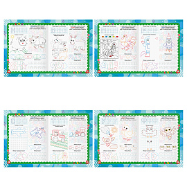 Книжка-задание, А4 ТРИ СОВЫ "Готовимся к школе. Тренировка письма", 32стр.