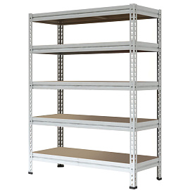 Стеллаж металлический Пакс металл МС-Т 15515-2.5 (5 полок, 1550x535x2500 мм)