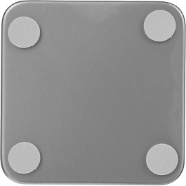 Подставка-стакан для канцелярских принадлежностей Attache серебристая 8x8x10 см