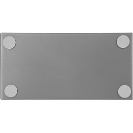 Подставка-органайзер для канцелярских принадлежностей Attache Башня 4 отделения серебристая 16x11x8 см